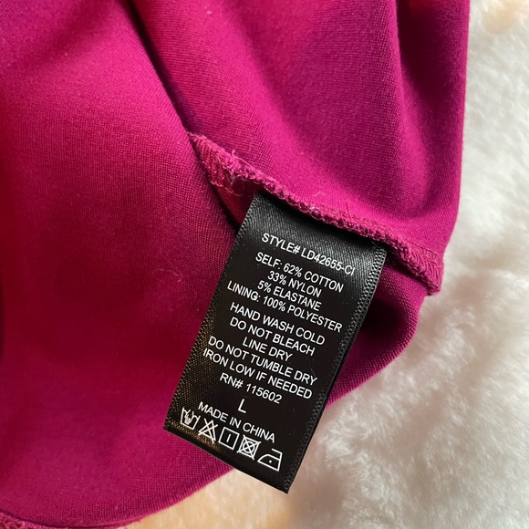 Lush Pink Ruffle Cocktail Dress - Picture 10 of 10